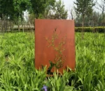 Outdoor Privacy Manufacturer Corten Steel Garden Decorative Screens