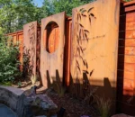Outdoor Privacy Manufacturer Corten Steel Garden Decorative Screens