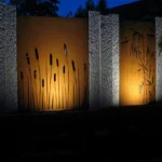 Corten Steel Home Garden Fence Panels Screen Metal Privacy Fence Panels