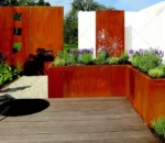 Rusty Corten Screens Privacy Steel Corten Screen Manufacturer Garden Screen