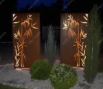 Rusty Corten Screens Privacy Steel Corten Screen Manufacturer Garden Screen