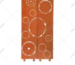 Corten Rusted Steel Screen Corten Steel Decorative Screens Corten Steel Fence Screen