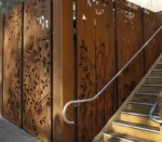 Wholesale Corten Steel Garden Screen Decorative Corten Steel Screens Corten Steel Panel Screen