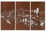 Wholesale Corten Steel Garden Screen Decorative Corten Steel Screens Corten Steel Panel Screen