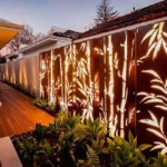 Corten Steel Screen Corten Fence Garden Screening Corten Steel Privacy Screens