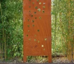 Modern Style Laser-Cut Corten Steel Decorative Screens and Privacy Panels Metal Panel Screen Collection