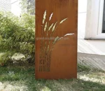 Modern Style Laser-Cut Corten Steel Decorative Screens and Privacy Panels Metal Panel Screen Collection