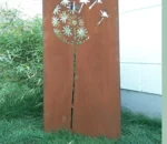 Modern Style Laser-Cut Corten Steel Decorative Screens and Privacy Panels Metal Panel Screen Collection