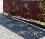Eco-friendly Corten Steel Room Divider Corten Steel Screen Panels