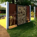 Laser Cut Screen Fence Door Partition Plates Room Dividers