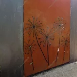 Modern Style Corten Steel Screen Decorative Garden Building Made of Metal