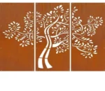 Modern Style Garden Privacy Screens Factory Decorative Corten Steel Screens