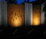 Modern Style Garden Privacy Screens Factory Decorative Corten Steel Screens