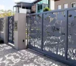 Cheap Metal Garden Screen Fencing Trellis Panels Courtyard Decorative Farm Used Garden Fences for Sale 3D Modelling Included