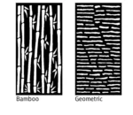Privacy Decorative Lattice Types of Metal Iron Garden Fence and Gate / Iron Fence Panels