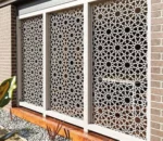 Privacy Decorative Lattice Types of Metal Iron Garden Fence and Gate / Iron Fence Panels