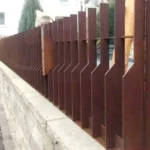 Metal Corten Steel Types of Lattice Fence Panels / Metal Panel Fence / Fence Pickets for Garden Farm School Playground