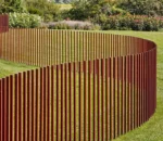 Metal Corten Steel Types of Lattice Fence Panels / Metal Panel Fence / Fence Pickets for Garden Farm School Playground