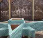 Factory Laser Cut Decorative Panels Room Divider Corten Steel Garden Decorative Screen