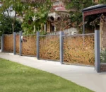 Corten Steel Garden Screens Divider Metal Corten Steel Screen Panels Corten Steel Screens Wall Panels