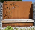 Modern Customized Steel Wall Panel Screen Laser Cut Bathroom Metal Divider Customized for Your Space