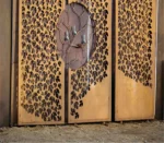 Modern Design Laser Cut Indoor/Outdoor Metal Steel Garden Screen Corten Metal Screen for Decorations