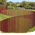 Corten Steel Types of Lattice Fencing Company Garden Farm Home Cheap Picket Fence Panels Metal Privacy Fence