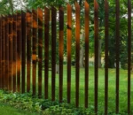 High Quality Rusty Red Corten Steel Fence Panels Modern Traditional Design Laser Cut Outdoor Garden Decorative Long Service Life
