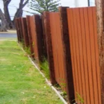 Corten Steel Cheap Metal Garden Home Construction Cattle Panel Fence / Fence Panels Metal / Fence Garden Modern