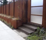 Corten Steel Cheap Metal Garden Home Construction Cattle Panel Fence / Fence Panels Metal / Fence Garden Modern