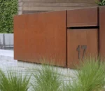 Corten Steel Cheap Metal Garden Home Construction Cattle Panel Fence / Fence Panels Metal / Fence Garden Modern