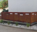 Corten Decor Metal Cheap Fence Panels 3d Sheep Animal Pattern, Temporary Fencing Panel Construction