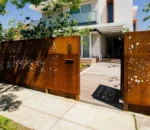 Garden Home Courtyard Morden Luxury Corten Steel Fencing Trellis / Fence Panels / Outdoor Screen