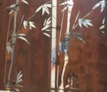 Cheap Privacy Pool Garden Gate Screen Corten Bamboo Fence / Fence Panels / Screen Panel Outdoor Lattice