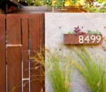 Garden Fencing Trellis Gates Courtyard Door Corten Steel Laser Cut Gates