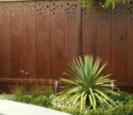 Nordic Privacy Back Garden Fence Panels / Fence Panels Temporary / Small Fences for Gardens