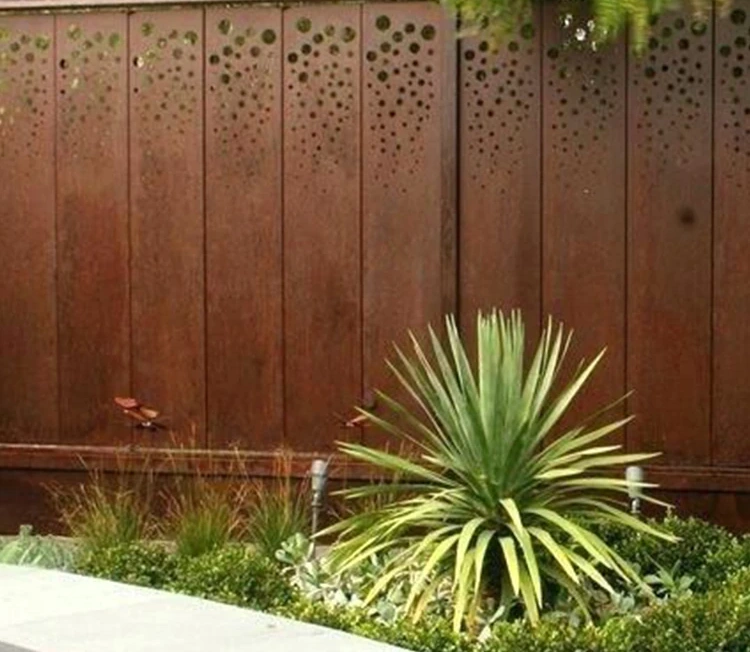 Nordic Privacy Back Garden Fence Panels / Fence Panels Temporary / Small Fences for Gardens