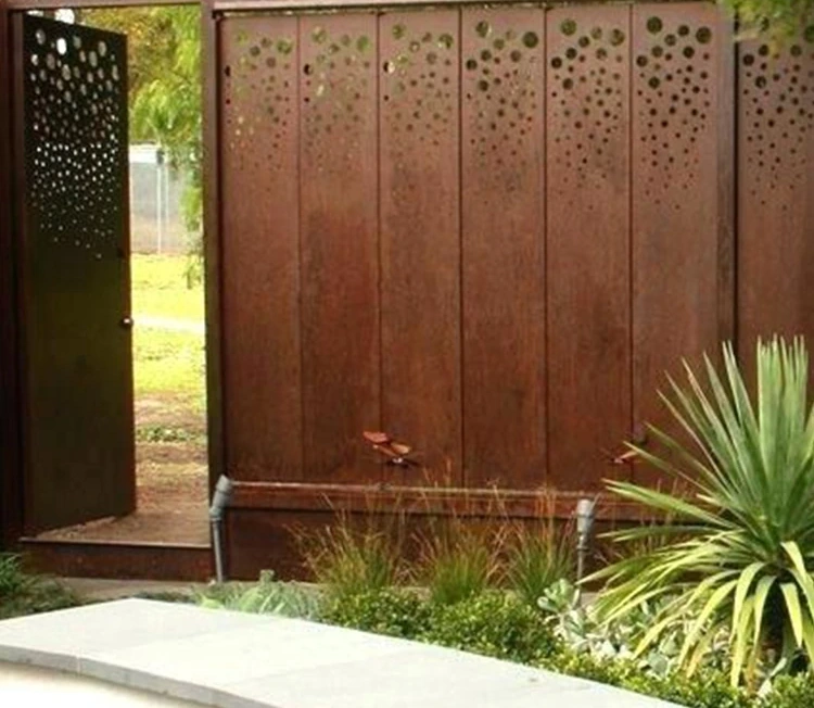 Nordic Privacy Back Garden Fence Panels / Fence Panels Temporary / Small Fences for Gardens