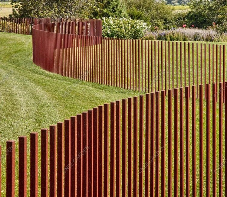 Corten Steel Fence Panels/garden Fence/metal Fence Corten Steel Plate