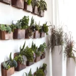 Outdoor Indoor Garden Hanging Rust Self Watering Window Wall Flower Pot Planter Boxes Plant