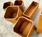 Customized Wall Garden Home Outdoor Park Indoor Corten Steel Flower Pot Planters