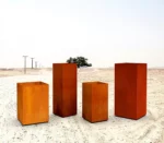 Customized Outdoor Garden Design Planter Box Home Use Flower Pot Decoration