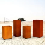 Customized Outdoor Garden Design Planter Box Home Use Flower Pot Decoration