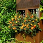 Modern Outdoor Garden Corten Steel Flower Pot/Planter Stylish Indoor/Outdoor Decor