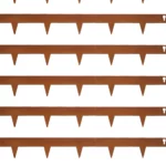 Corten Steel Retaining Plate Outdoor Garden Bed Edging Flower