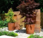 Wholesale Factory Directly Corten Steel Customized Color Size European Style Corrosion Resistant Home Garden Outdoor Flower Pot