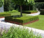 Corten Steel Raised Garden Bed for Vegetable Flower Planter Edge