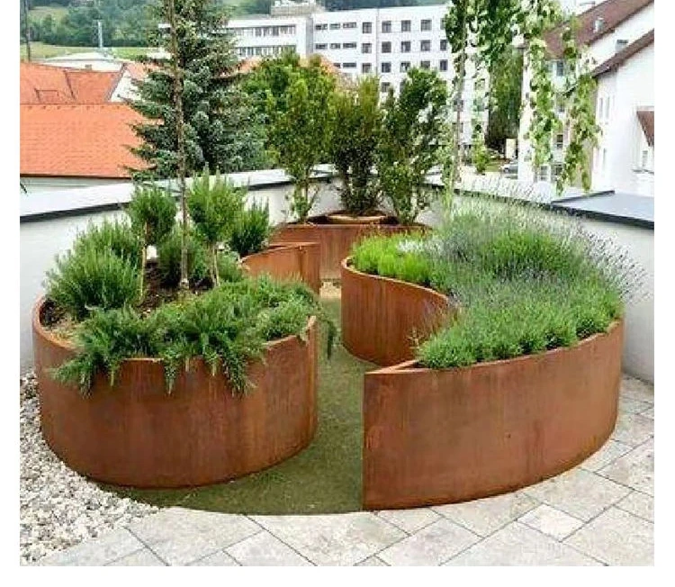 Garden Edging Corten Steel Garden Edging Garden Border Edging for Landscaping