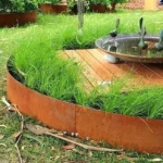 Corten Steel Garden Edging Corten Steel Plant Wall Custom Metal Lawn Corten Steel Garden Edging