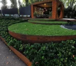 Corten Steel Garden Edging Corten Steel Plant Wall Custom Metal Lawn Corten Steel Garden Edging